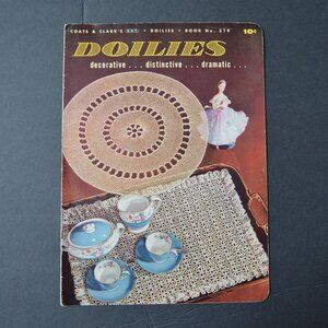 Coats & Clarks 1955 Doilies Book No. 319 Decorative Patterns